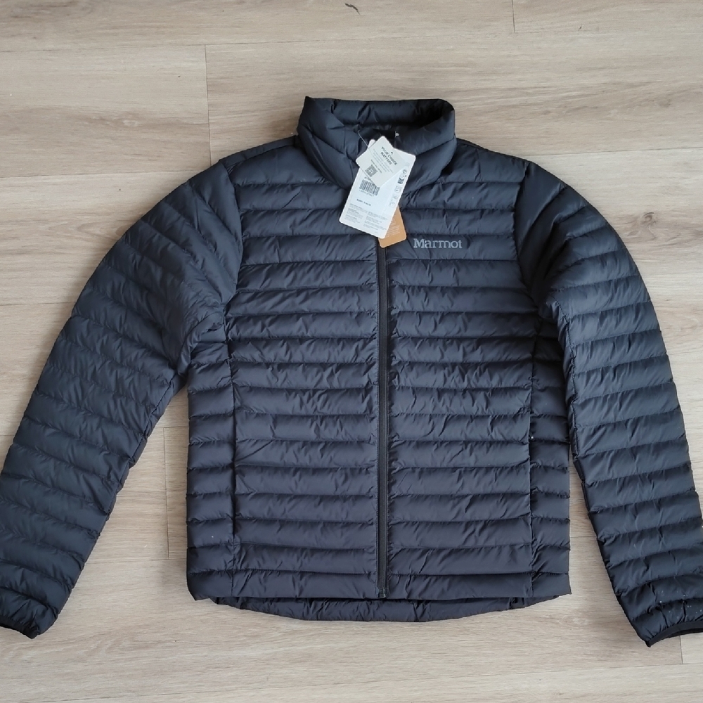 Marmot Men's Black Quilted Down Jacket